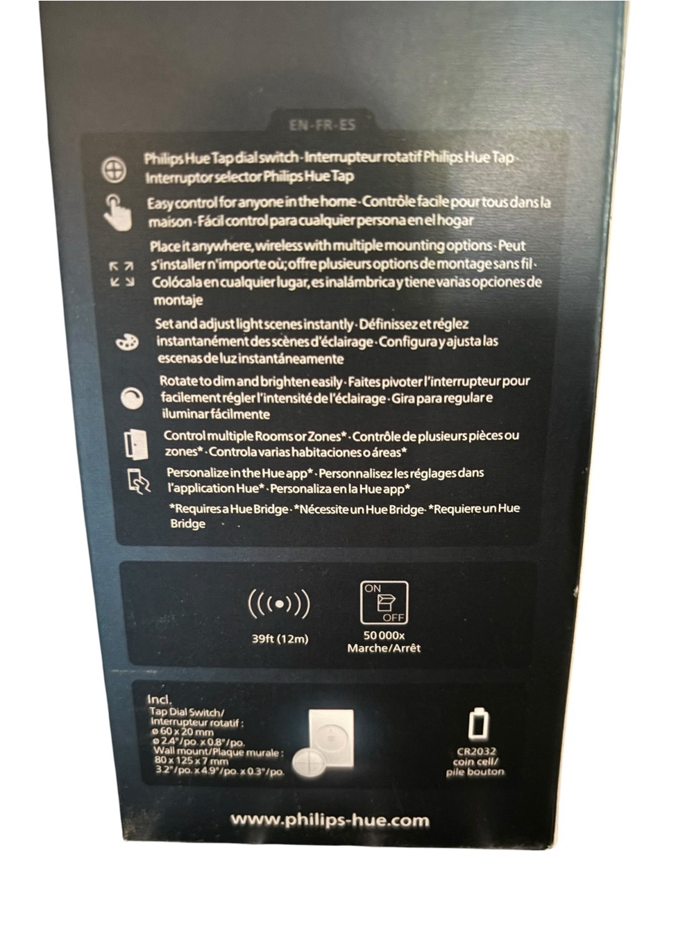 Philips Hue Tap Dial Switch in White - Picture 2 of 3